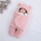 Baby Quilt Thickened Plush Split Sleeping Bag - Happy Coo